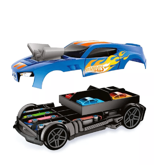 Porta Carrinhos Radical 2 Em 1 Hot Wheels Fun 