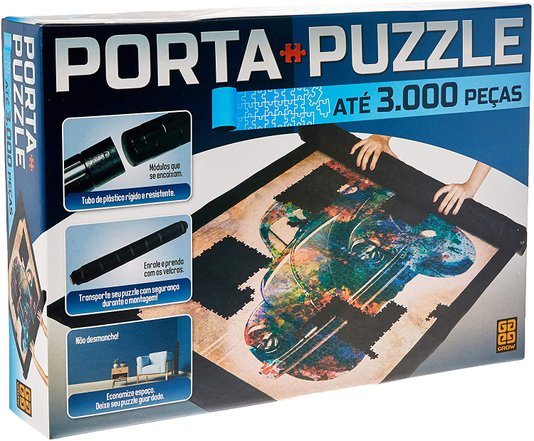 Porta Puzzle até 3000 Peças Grow 