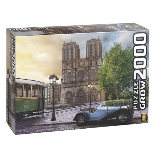 Puzzle Catedral Notre-Dame 2000 Peças Grow