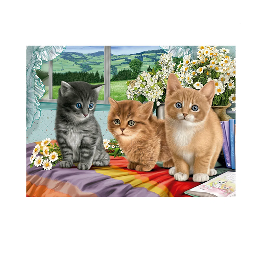 Puzzle Gatinhos Fofinhos 60 Peças Grow
