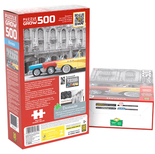 Puzzle Havana 500 Peças Grow