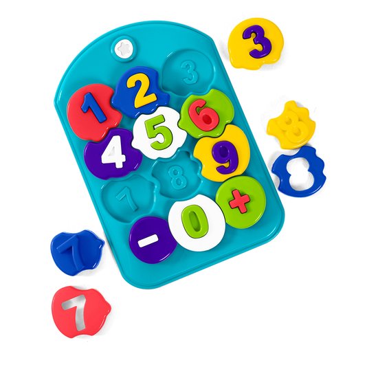 Brinquedo Educativo Puzzle Mania Números Tateti