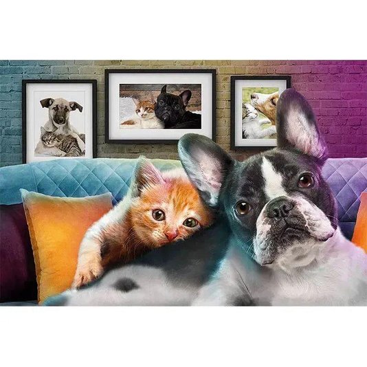 Puzzle Melhores Amigos 200 Peças Grow