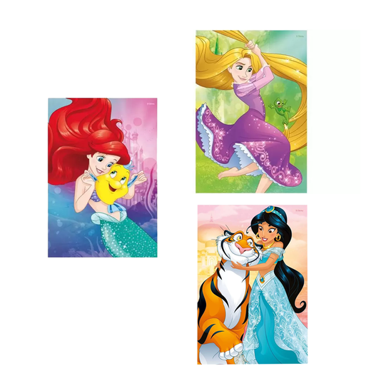 Puzzle Progressivo Princesas Grow