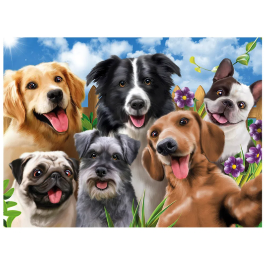 Puzzle Selfie Pets 500 Peças Grow 