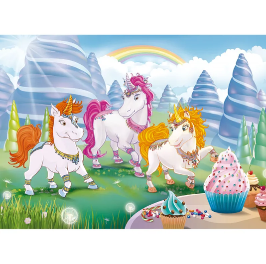 Puzzle Unicórnios 60 Peças Grow