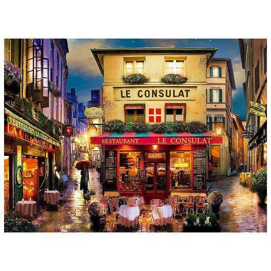 Quebra-Cabeça 500 Peças Café em Paris Grow