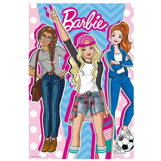 Quebra-Cabeça Barbie 150 Peças Grow