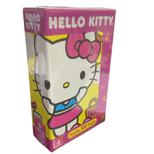 Quebra Cabeça Hello Kitty 100 Peças Grow