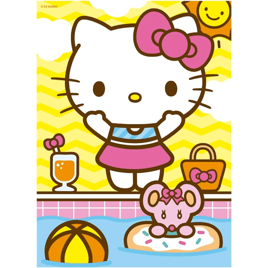 Quebra Cabeça Hello Kitty 100 Peças Grow