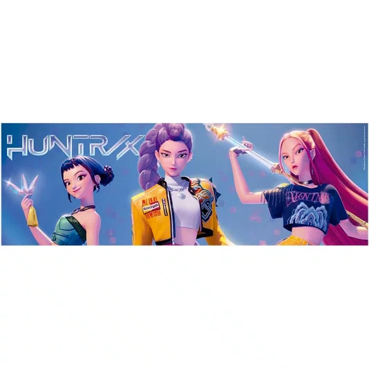 Quebra Cabeça Panorama Guerreiras do K-Pop 350 Peças Grow