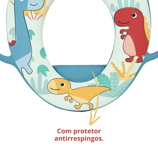 Redutor de Assento com Alça Dinossauro Infantil Buba