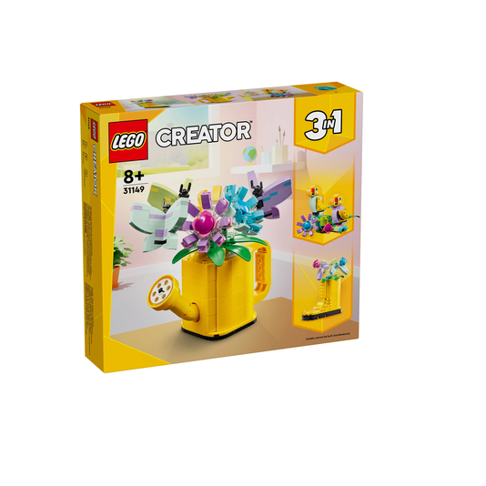 Regador Com Flores Lego Creator 3 em 1