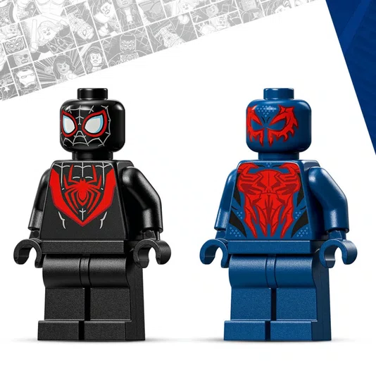 Robô do Miles Morales vs. Spider-Man 2099 Lego Marvel 