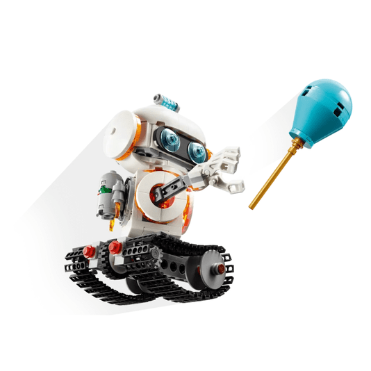 Robô Espacial Space Lego Creator 3 em 1