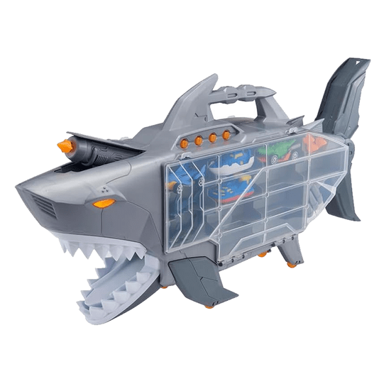  Robô Shark Transportador Fun