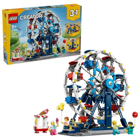 Roda Gigante Icônica Lego Creator 3 em 1