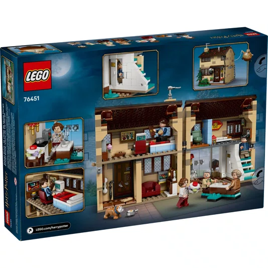 Rua dos Alfeneiros: A Visita da Tia Guida Lego Harry Potter