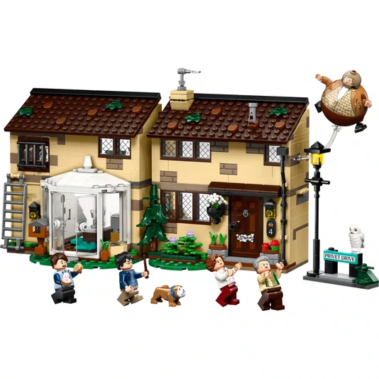 Rua dos Alfeneiros: A Visita da Tia Guida Lego Harry Potter