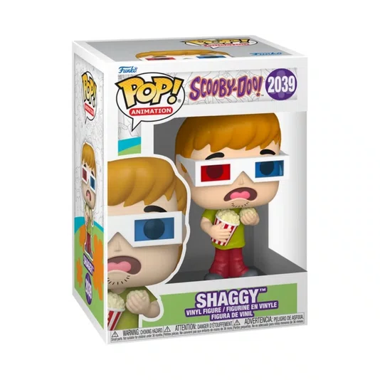 Salsicha com Óculos 3D Scooby Doo 2039 Funko POP! Animation Candide