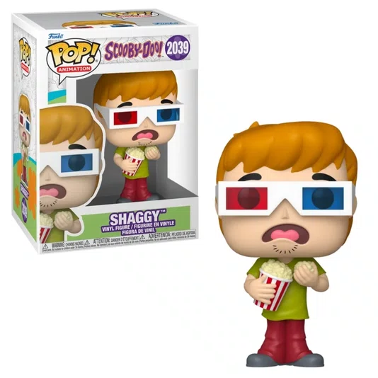 Salsicha com Óculos 3D Scooby Doo 2039 Funko POP! Animation Candide