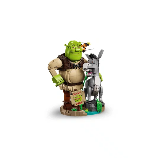 Shrek, Burro e Gato das Botas Lego Shrek 