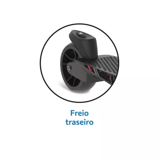 Skatenet Max Led Ajustável Black Bandeirante