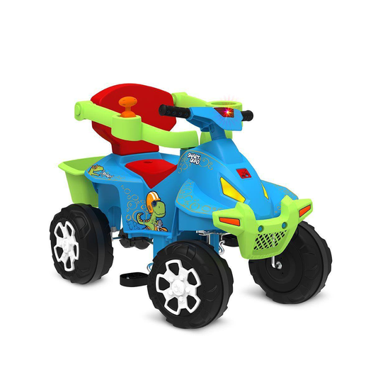 Smart Quad Passeio Pedal Azul Bandeirante  