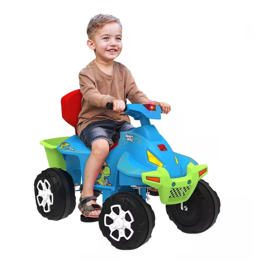 Smart Quad Passeio Pedal Azul Bandeirante  