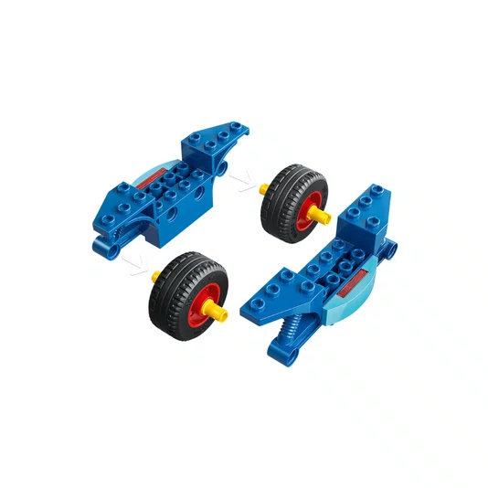 Spidey em sua Motocicleta vs Rhino Lego Marvel 