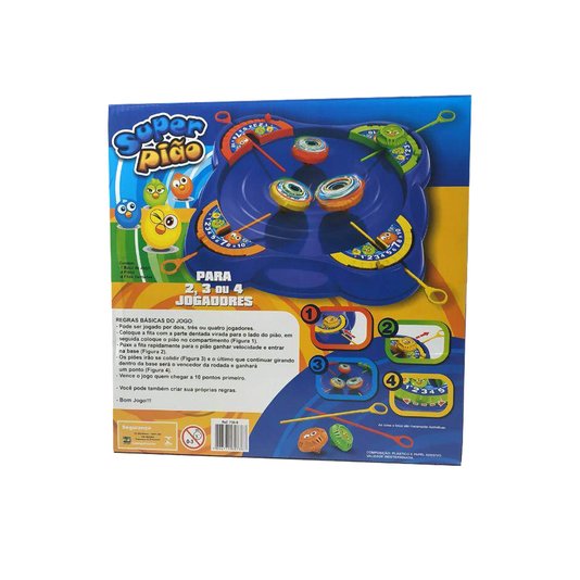 Jogo Super Pião Braskit