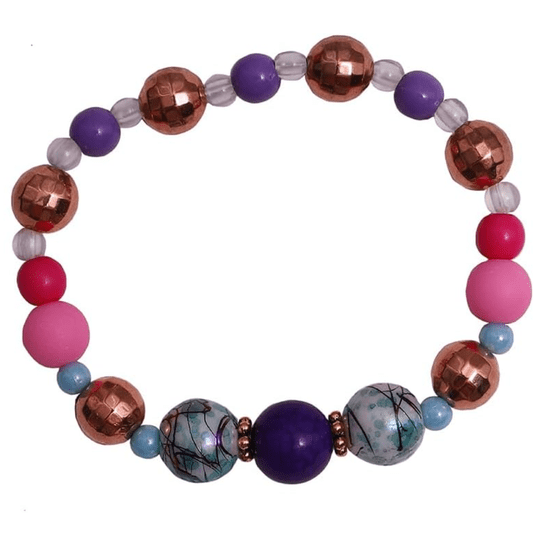 Super Style World Kit Pulseiras com 98 Peças Fun