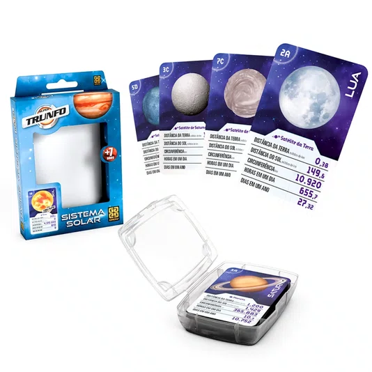 Super Trunfo Sistema Solar Grow