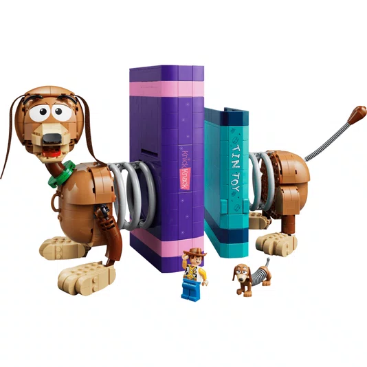 Suporte para Livros do Cachorro Slinky Toy Story Lego Disney 