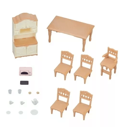 Sylvanian Families Conjunto Sala de Jantar Clássica Epoch