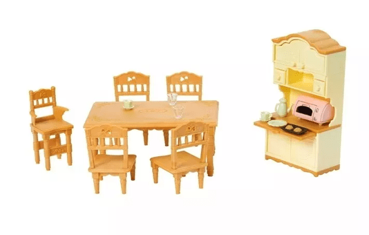 Sylvanian Families Conjunto Sala de Jantar Clássica Epoch