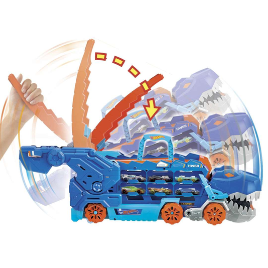 T-Rex Transportador Hot Wheels City Ultimate Mattel 