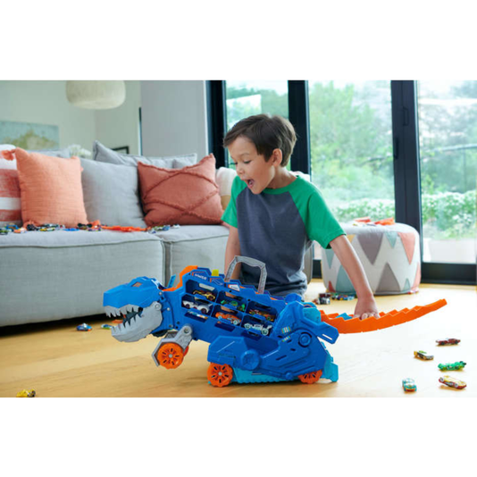 T-Rex Transportador Hot Wheels City Ultimate Mattel 