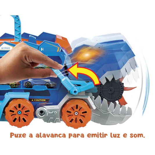 T-Rex Transportador Hot Wheels City Ultimate Mattel 