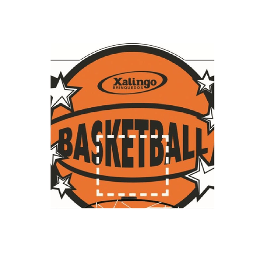 Tabela De Basquete em MDF 44 X 60cm Xalingo