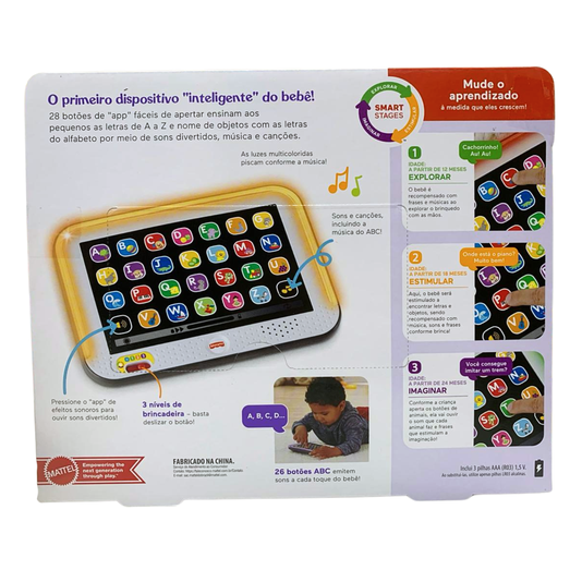 Tablet de Aprendizagem Cresce Comigo Fisher Price Mattel