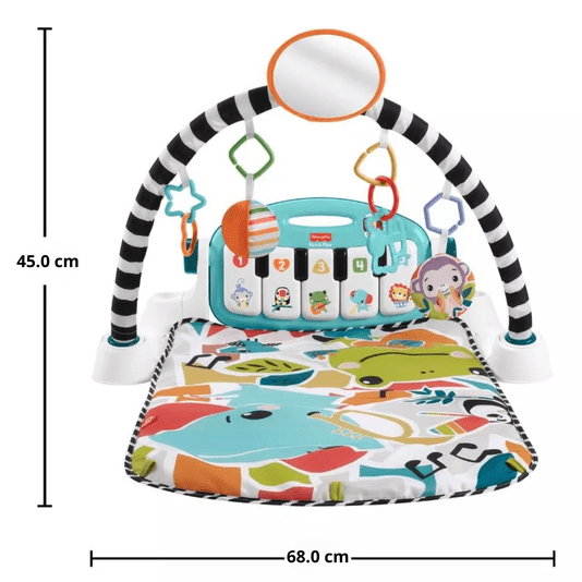 Tapete de Atividades Piano Brilhar e Crescer Chutes Musicais Fisher-Price
