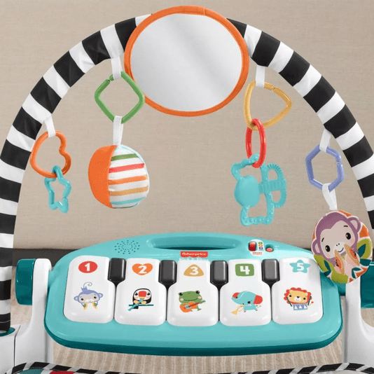 Tapete de Atividades Piano Brilhar e Crescer Chutes Musicais Fisher-Price