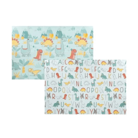 Tapete Infantil Dobrável Dupla Face Baby Dino Buba