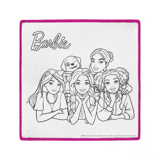 Tapete Mágico Para Colorir Barbie Multilaser
