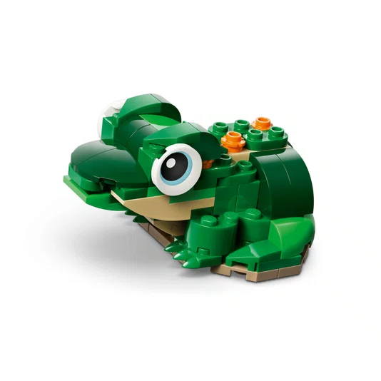 Tartaruga Com Uma Flor Lírio De Água Lego Creator 3 em 1