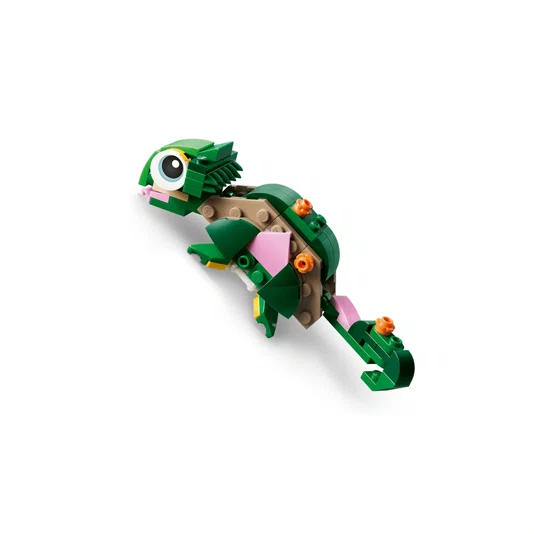 Tartaruga Com Uma Flor Lírio De Água Lego Creator 3 em 1