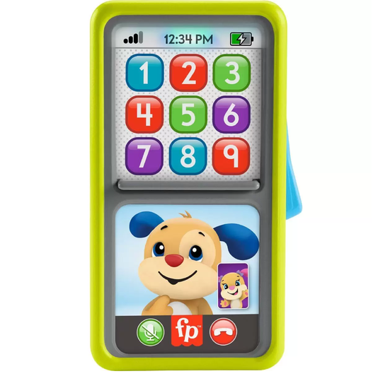 Telefone Deluxe de Aprendizagem Verde Fisher-Price