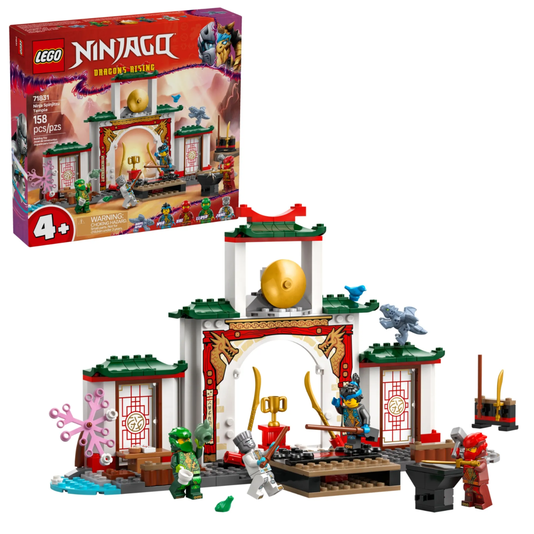 Templo Spinjitzu dos Ninjas Lego Ninjago Dragons Rising