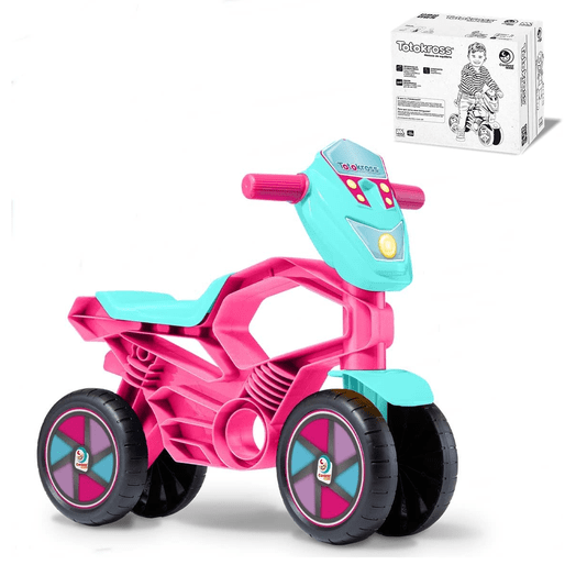 Totokross Motoca de Equilíbrio Rosa Cardoso